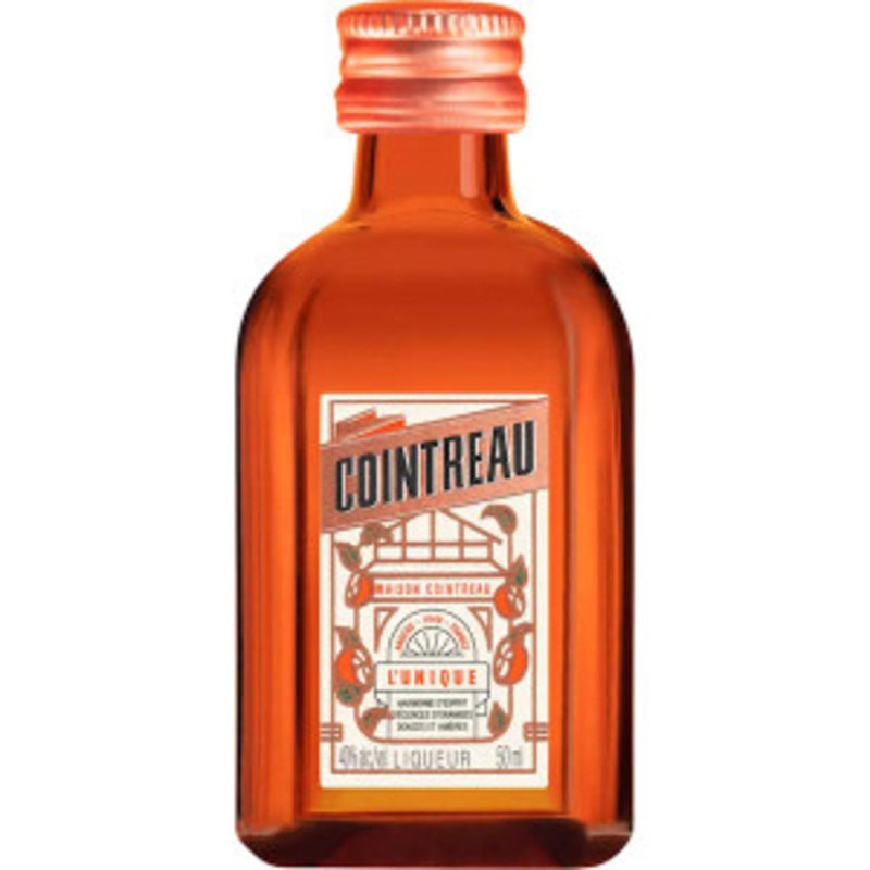 50ml Mini Cointreau Triple Sec Orange Liqueur