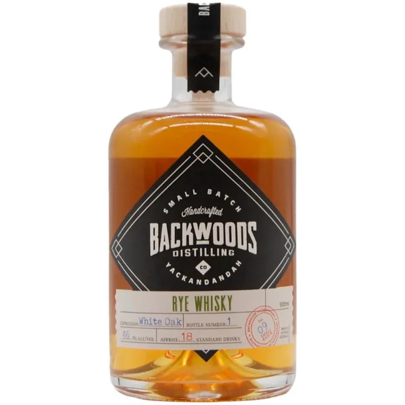 Backwoods Rye Batch 9 White Oak 500ml