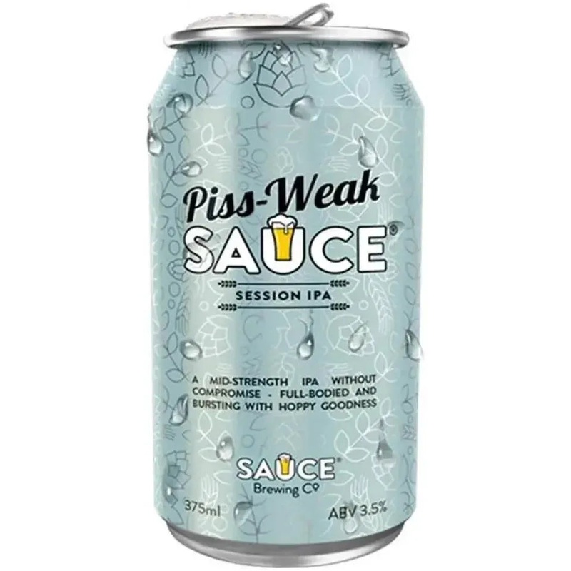 Sauce Piss-Weak 375ml|Case (24)