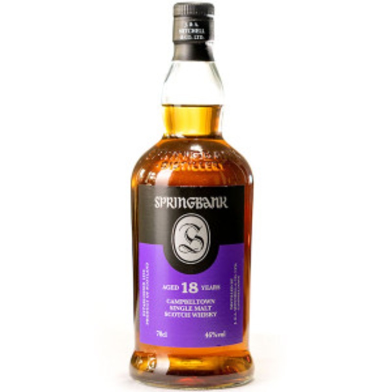 Springbank 18 Year Old Campbeltown Single Malt Scotch 700ml
