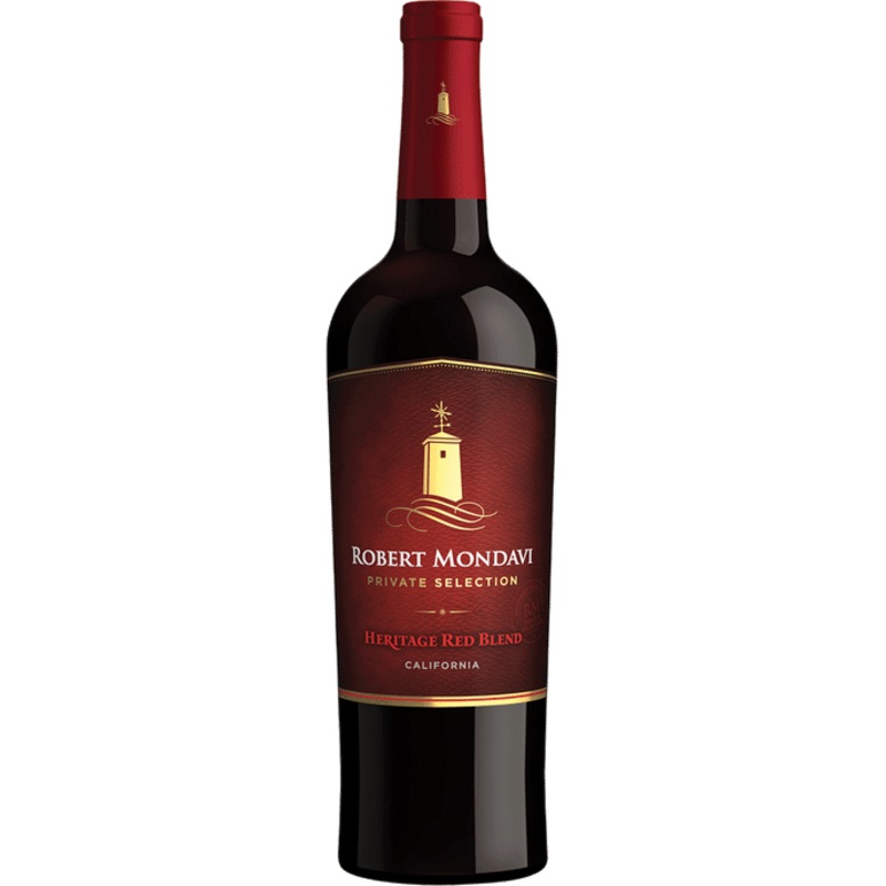 MONDAVI PRIVATE SELECT HERITAGE RED BLEND 750ML