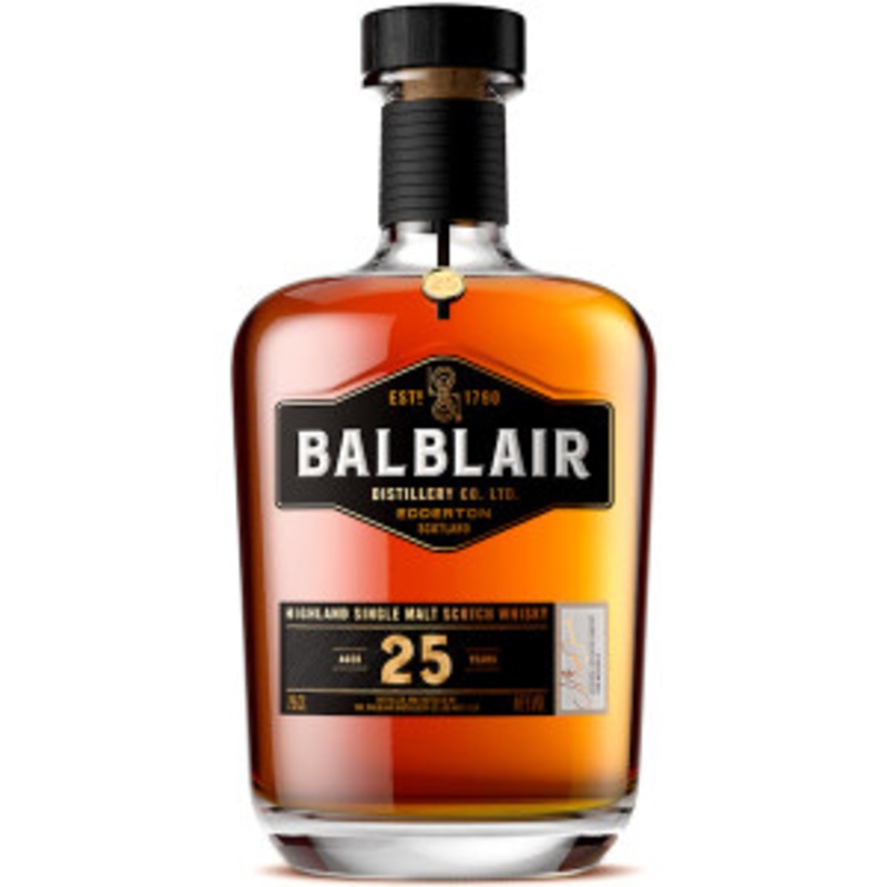 Balblair 25 Year Old Highland Single Malt Scotch 750ml