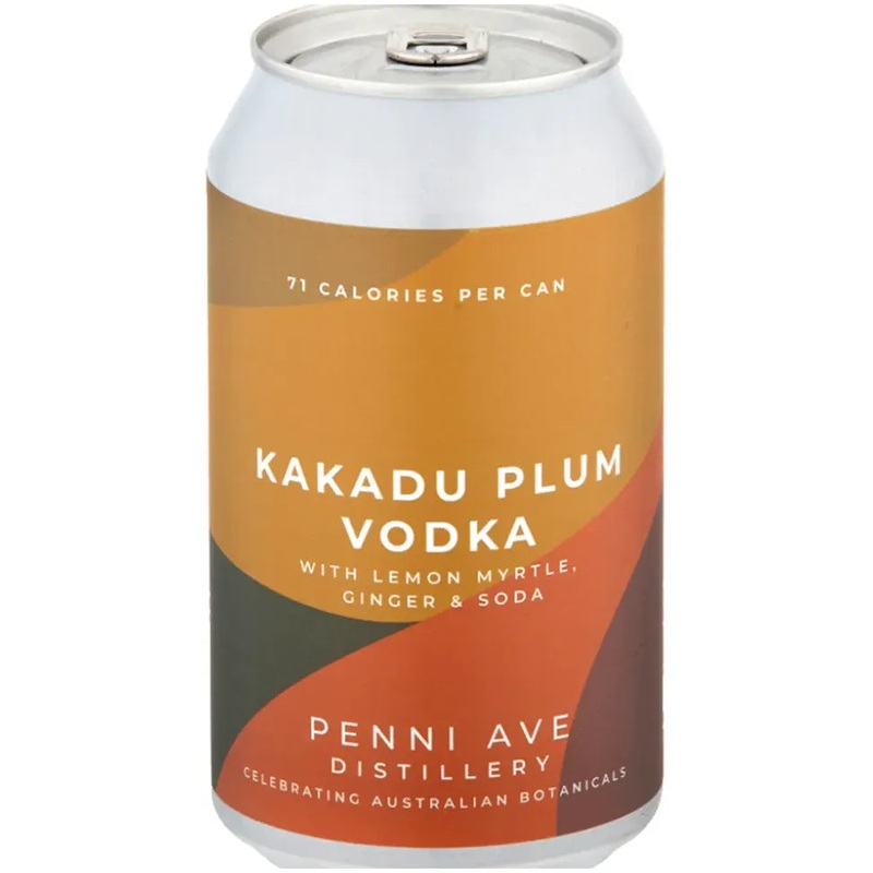 Penni Ave Distillery Kakadu Plum Vodka with Lemon Myrtle Soda 355ml