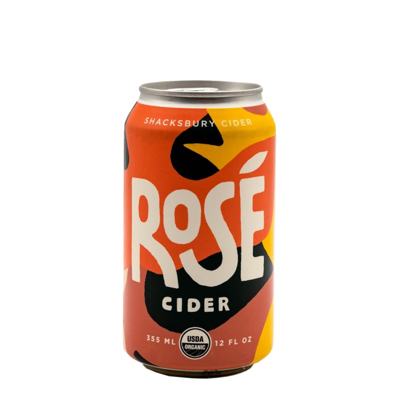 Shacksbury Rose 4pk Can