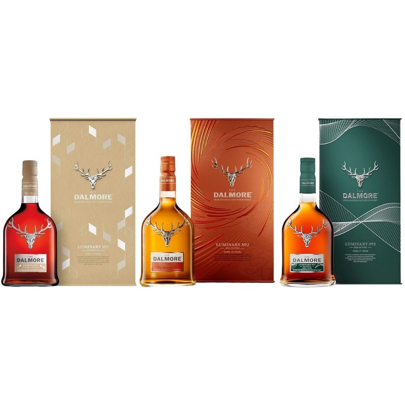 The Dalmore Luminary Series  Complete Collectors Set (Edition 1, 2 & 3)