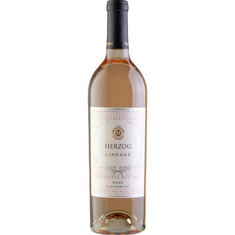 Baron Herzog Lineage Rose Kosher For Passover Clarksburg California
