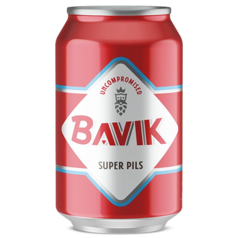 Bavik Super Pils Can|Single|4 Pack