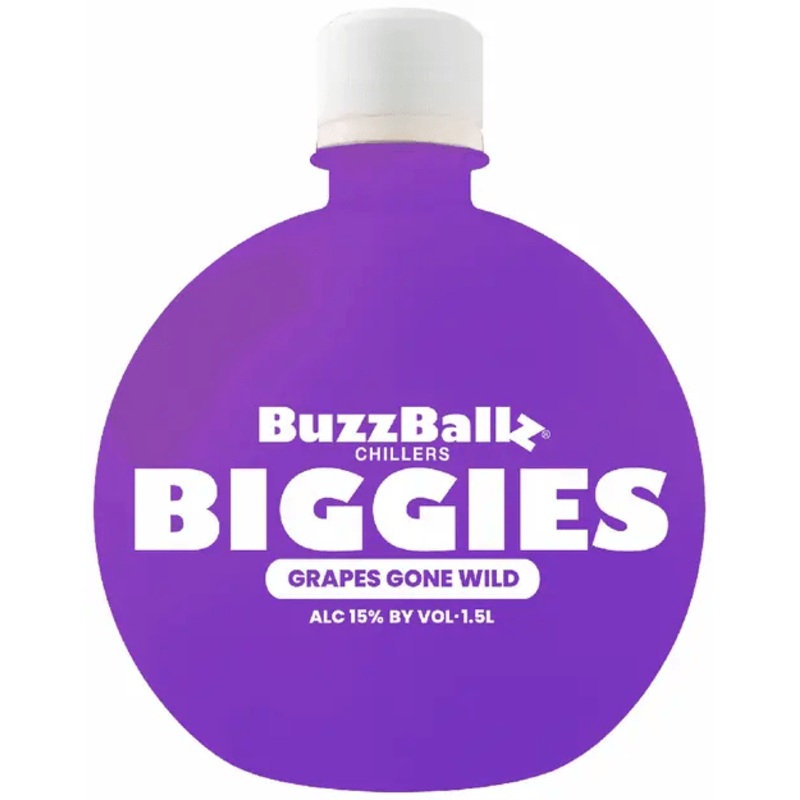 BUZZBALLZ BIGGIES GRAPES GONE WILD 1.75L