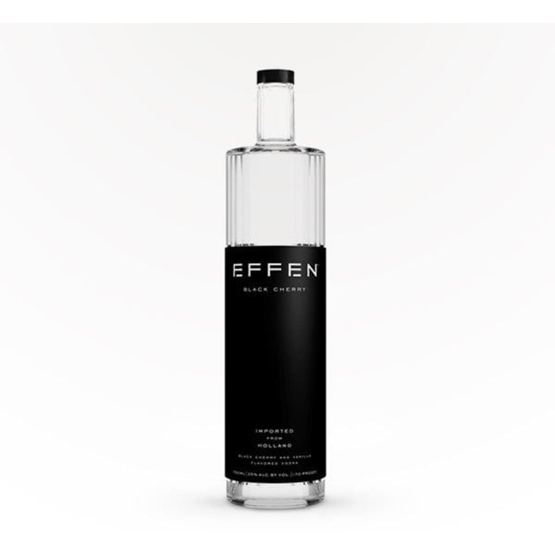 EFFEN VODKA BLACK CHERRY 750ML