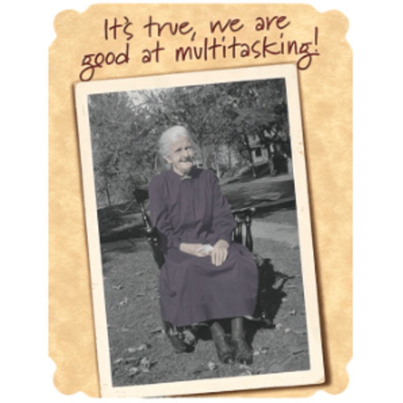 IT’S TRUE WE ARE GOOD AT MULTITASKING!