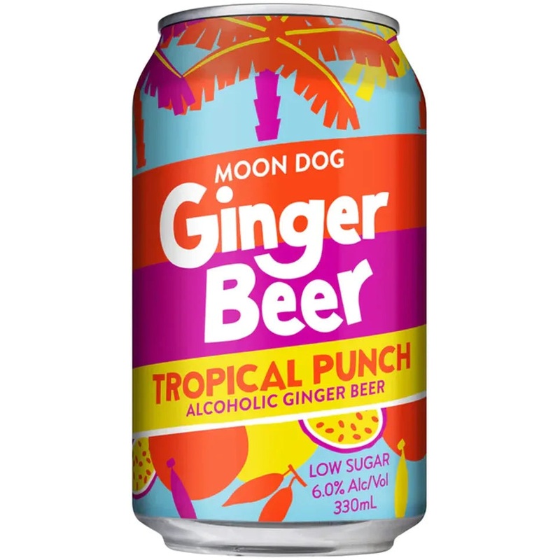 Moon Dog Ginger Beer Tropical Punch 330ml