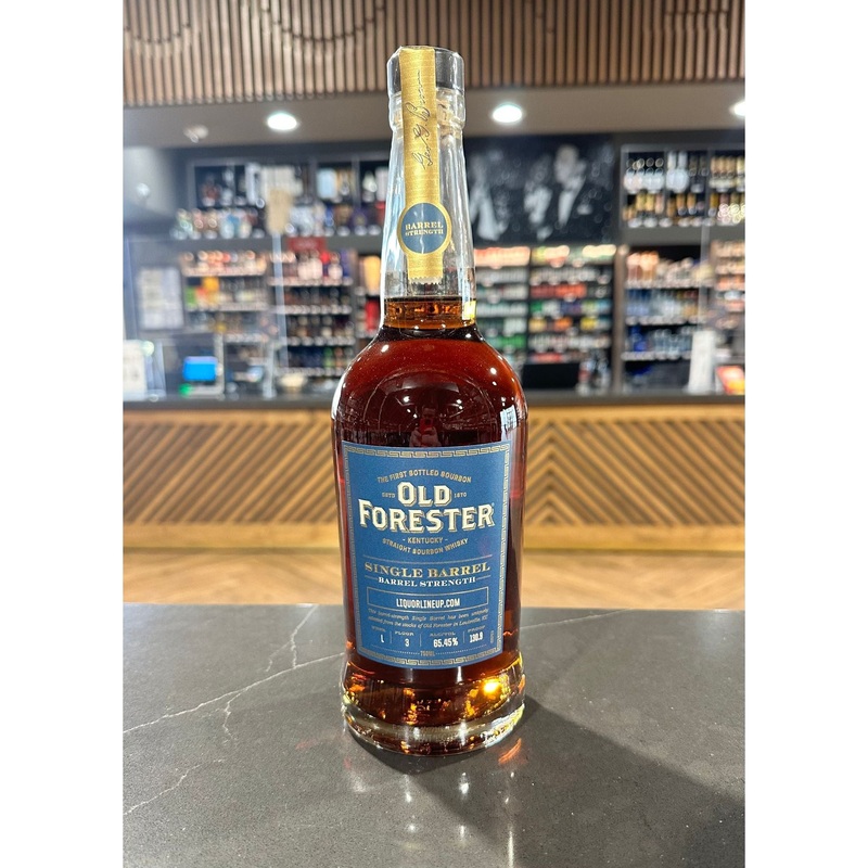 OLD FORESTER | BARREL STRENGTH | SINGLE BARREL BOURBON |