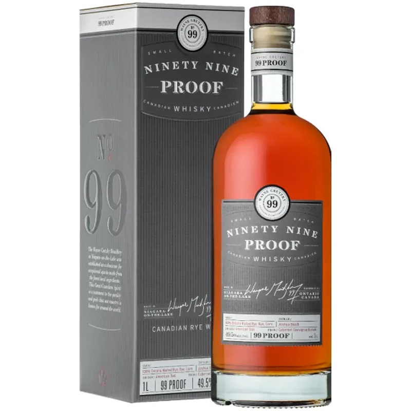 Wayne Gretzky 99 Proof Small Batch Canadian Whisky 1L