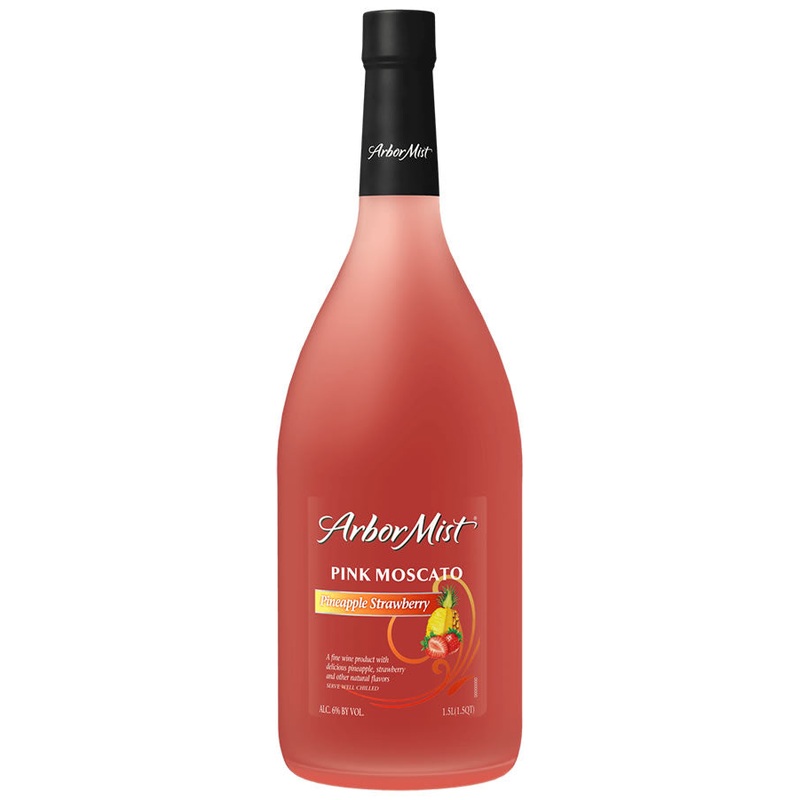 Arbor Mist Pink Moscato Pineapple Strawberry 1.5L