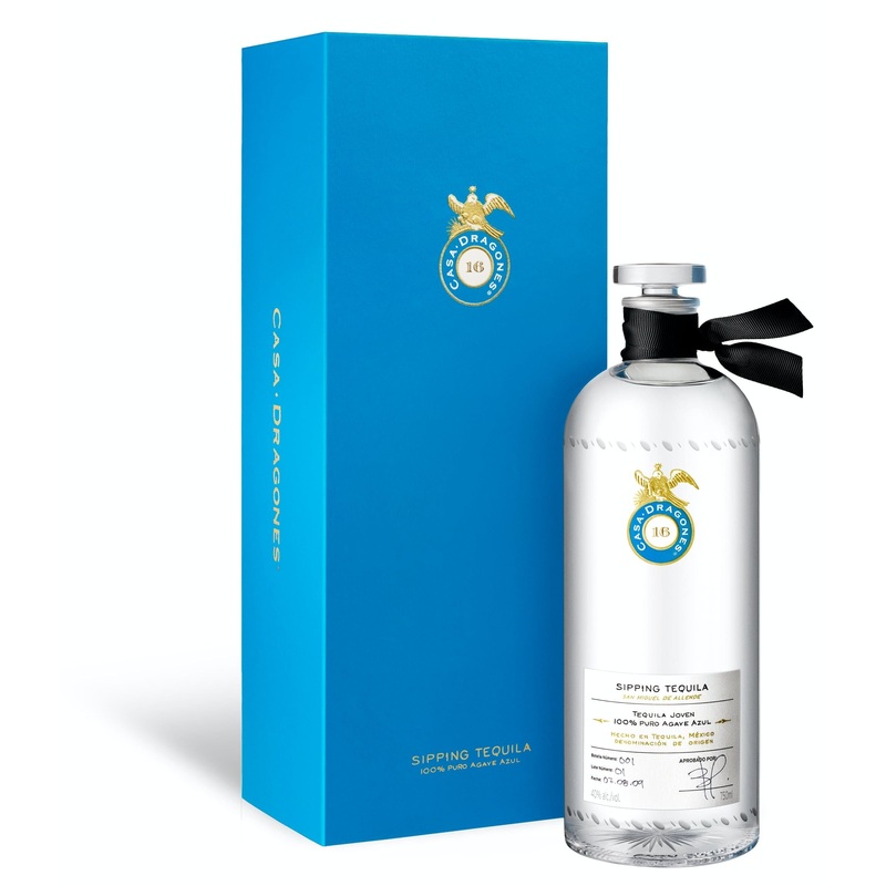 CASA DRAGONES TEQUILA JOVEN 750ML