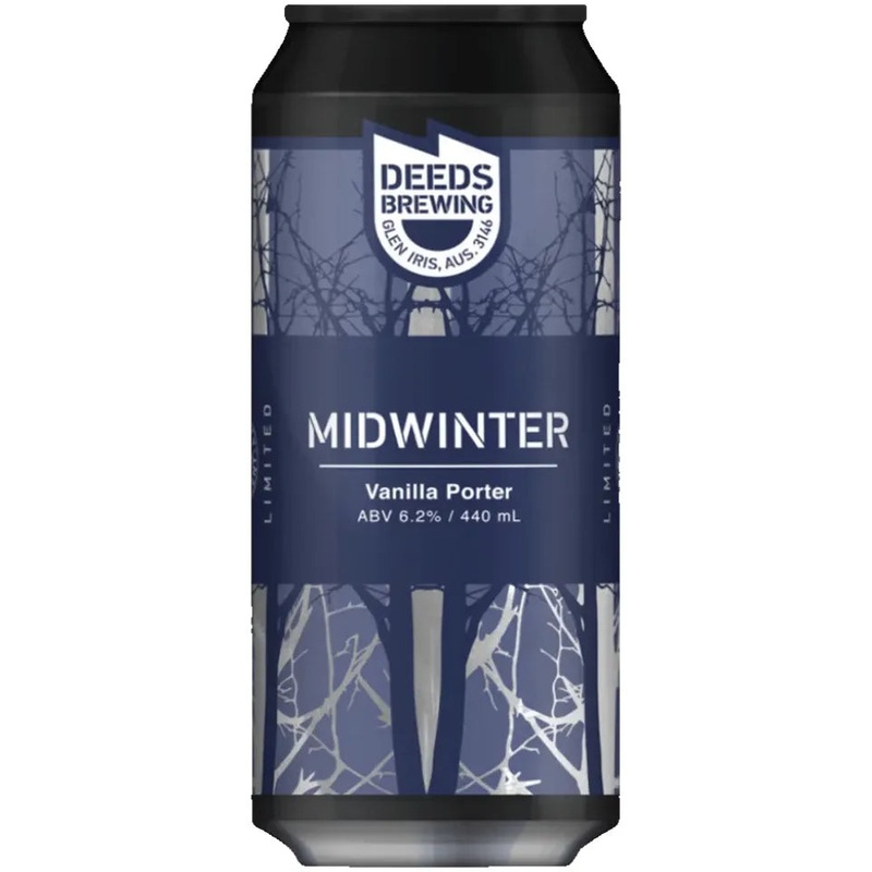 Deeds Brewing Midwinter Vanilla Porter 440ml