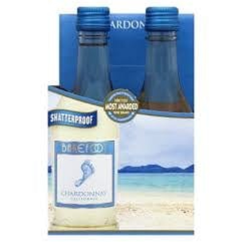BAREFOOT CHARDONNAY 4PK C/O