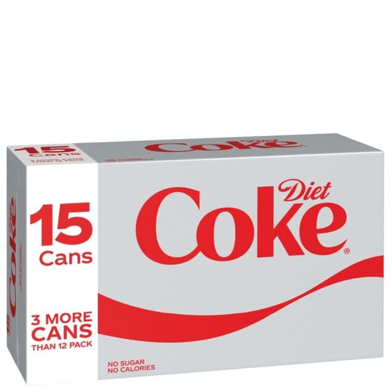 DIET COKE 15PK  12OZ|15 PACK