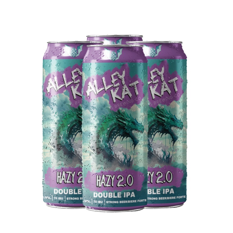 ALLEY KAT DRAGON DIPA SEASONAL 473ML 4PK CAN @ Airdrie [1018385]