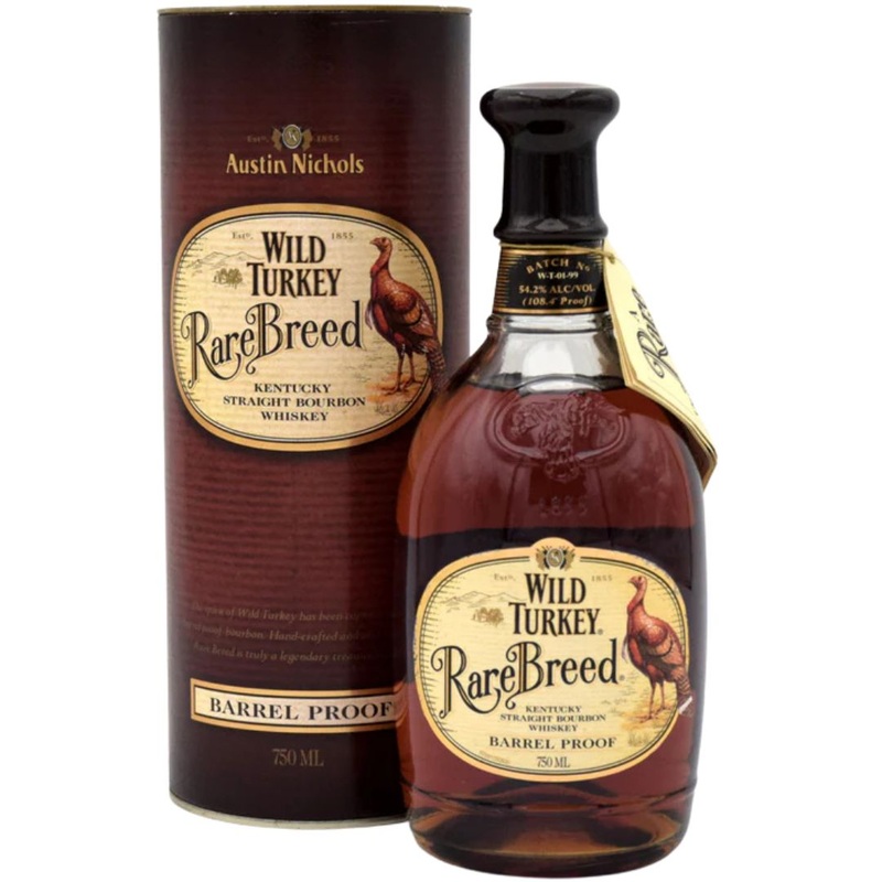 Wild Turkey Rare Breed Barrel Proof  Kentucky Straight Bourbon Whiskey (Batch W-T-01-99)