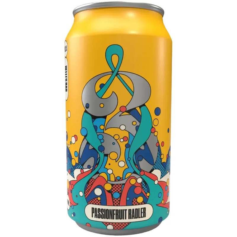 3 Ravens Helles Rad Passionfruit Radler 440ml