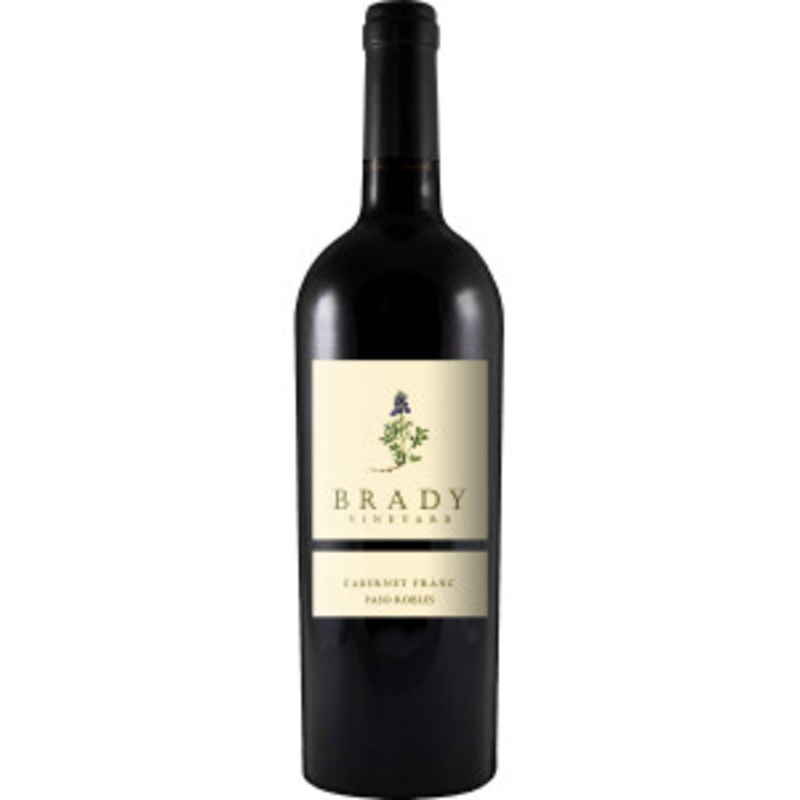 Brady Vineyard Paso Robles Cabernet Franc 2022