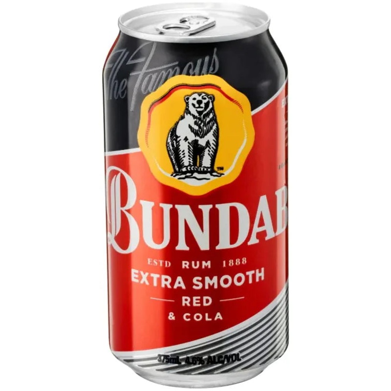 Bundaberg Red & Cola 4.6% 24 Pack Cans 375ml