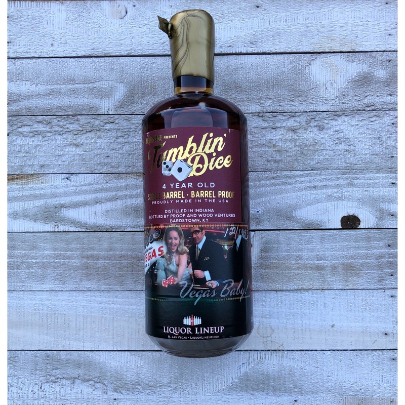 Tumblin’ Dice 4 Yr | Heavy Rye Bourbon | Single Barrel |Store Pick | MGP