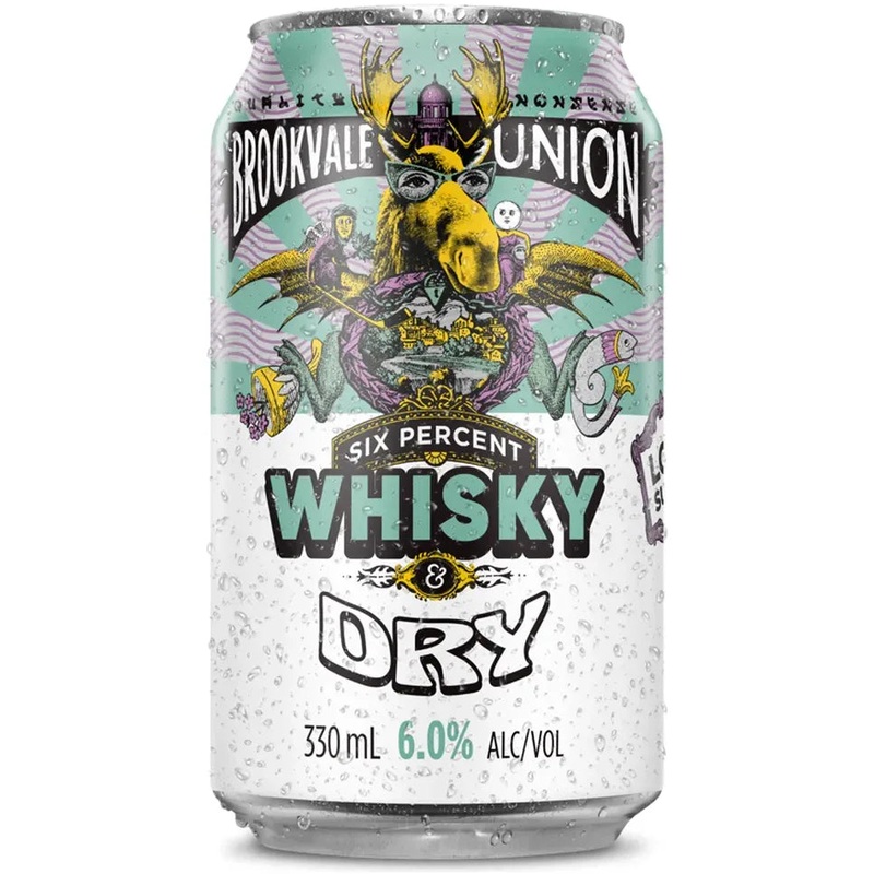 Brookvale Union Whisky & Dry 330ml