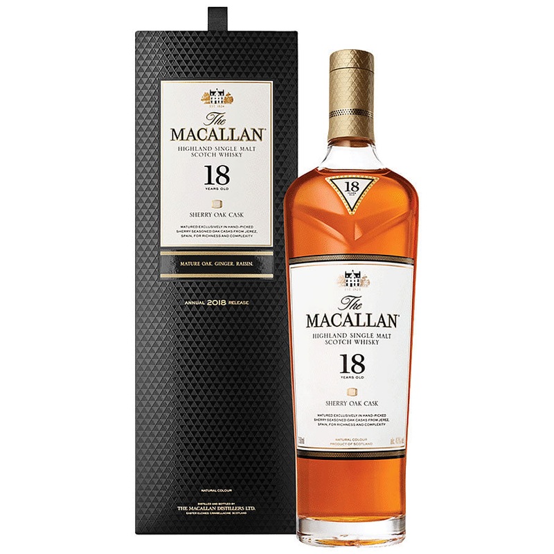 Macallan 18 Year Sherry Oak 750ML