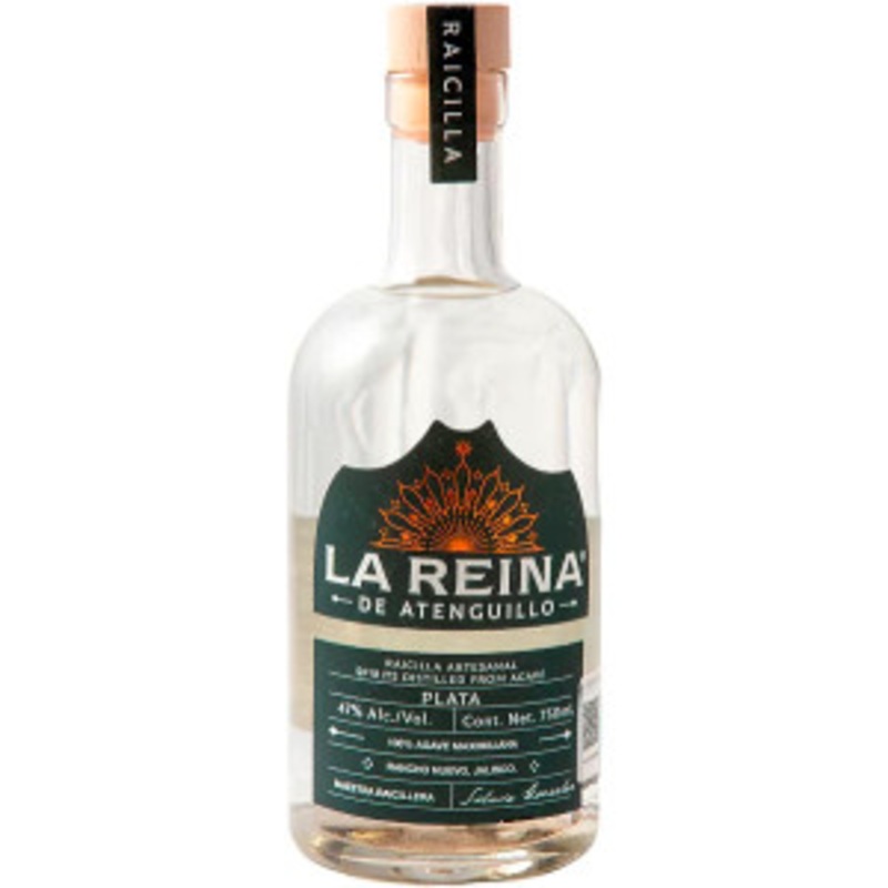 Raicilla La Reina de Atenguillo Plata Tequila 94 Proof 750ml