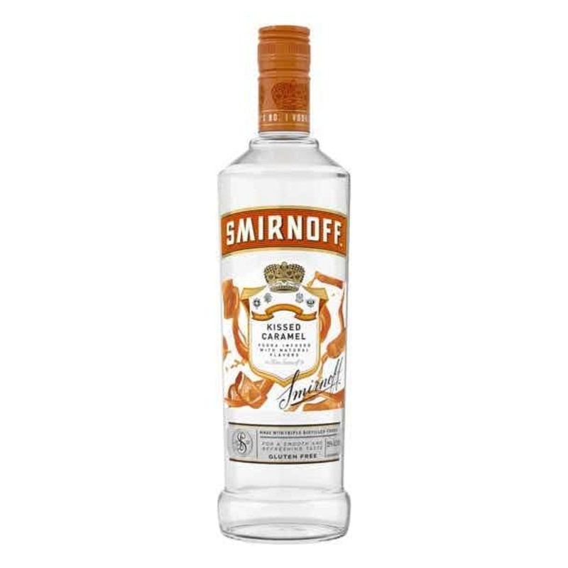 SMIRNOFF KISSED CARAMEL 750ML