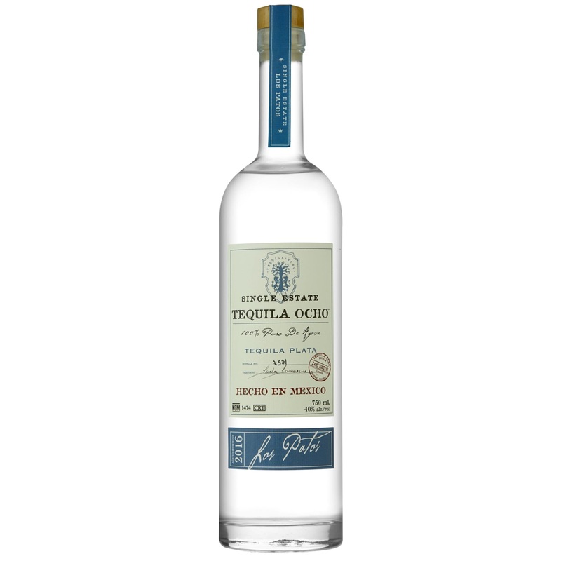 TEQUILA OCHO PLATA 750ML