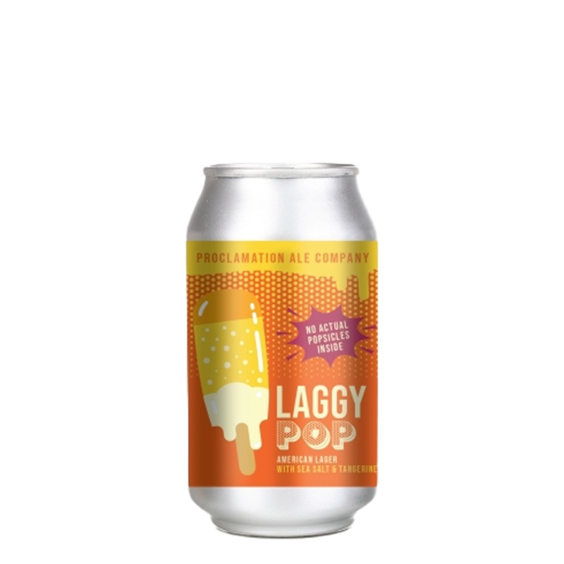 Proclamation Laggy Pop Tangerine 6pk Can