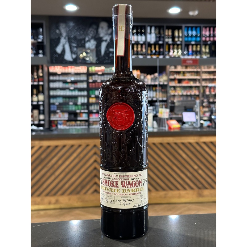 SMOKE WAGON | PRIVATE BARREL COLLABORATION | /LAS PALMAS LIQUOR