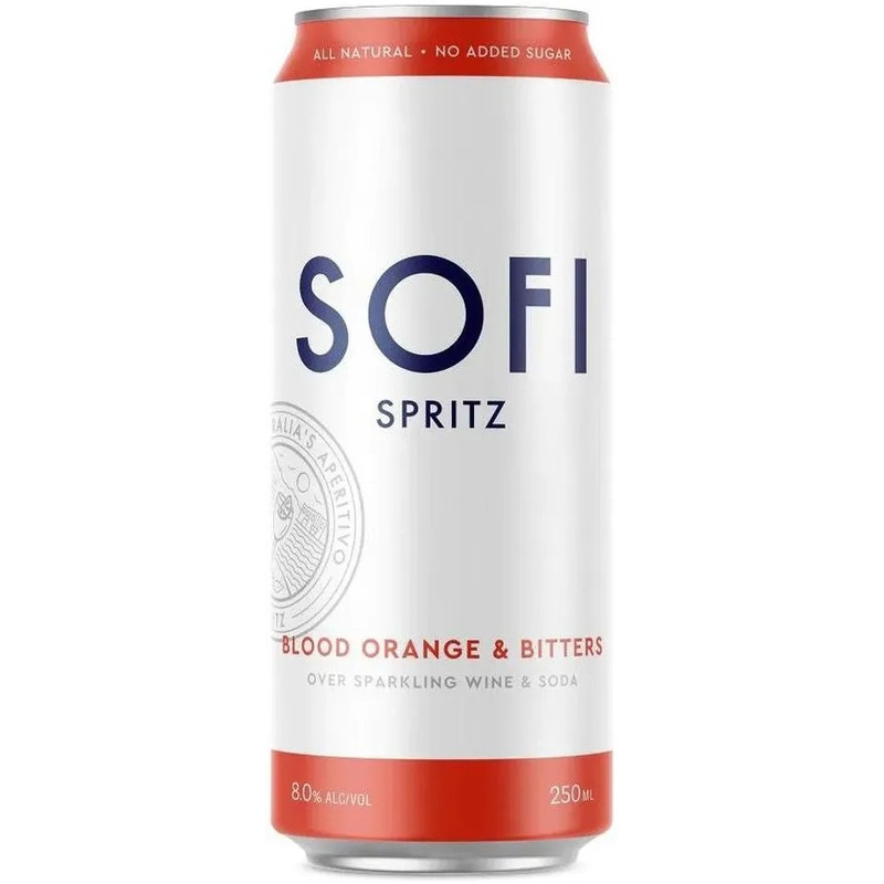 Sofi Blood Orange & Bitters 2 Can 250ml
