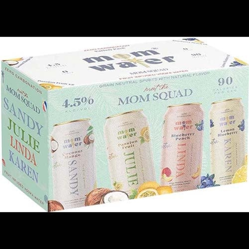 MOM WATER ‘MOM SQUAD’ VARIETY 8PK