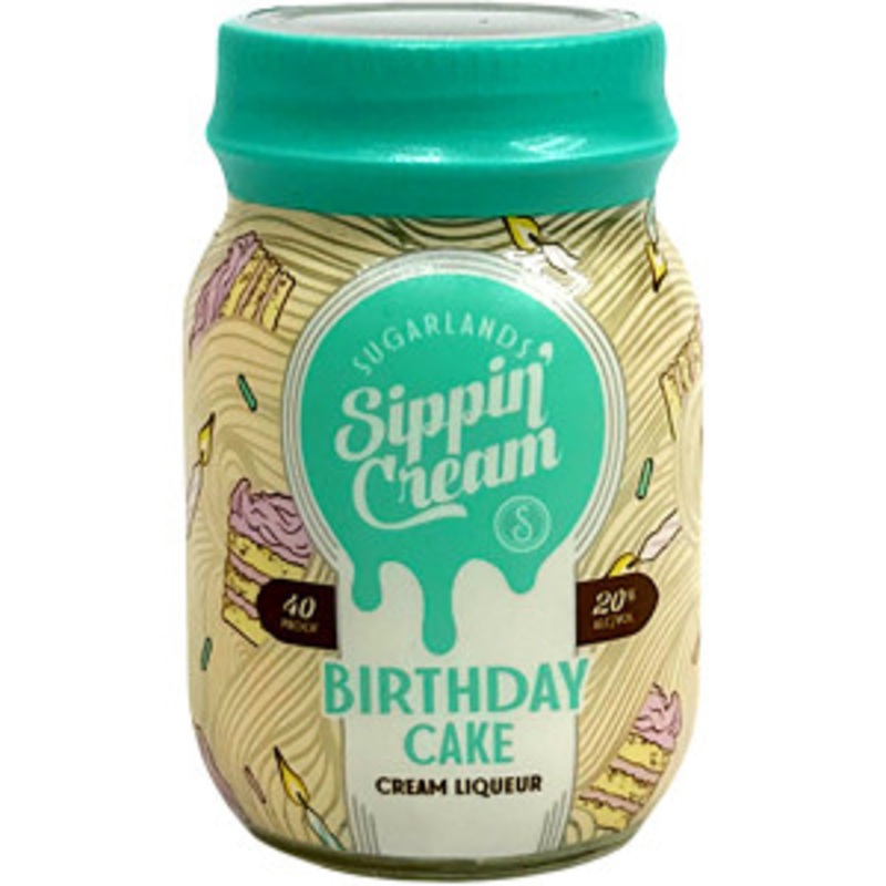 50ml Mini Sugarlands Birthday Cake Sippin’ Cream Liqueur