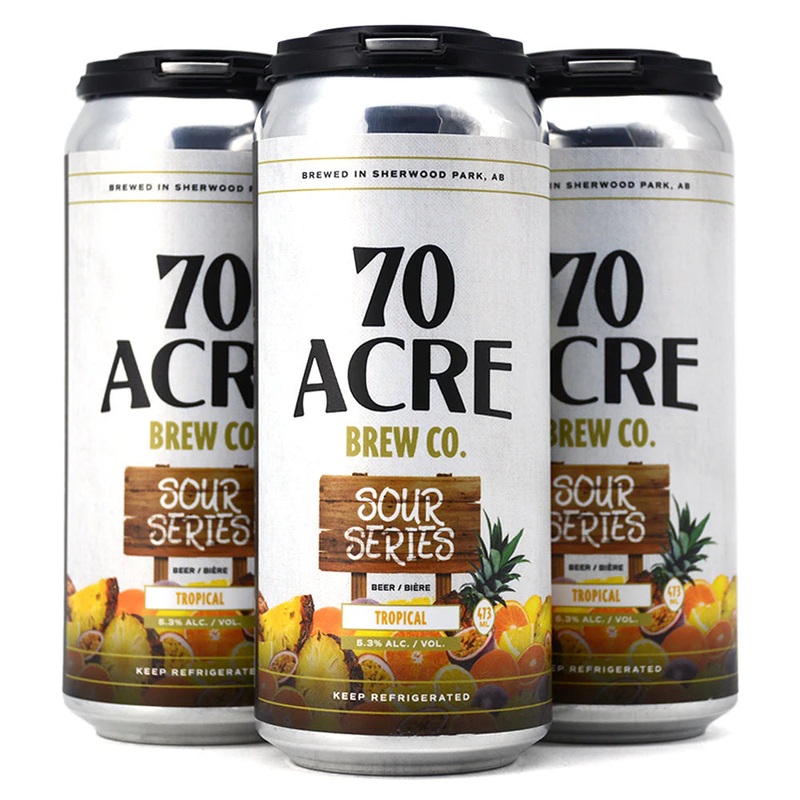 70 ACRE TROPICAL SOUR 473ML 4PK CAN @ St. Albert [1041188]