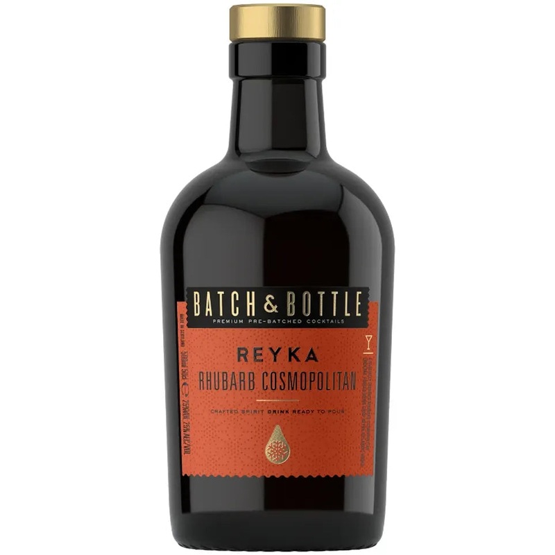 Batch & Bottle Reyka Rhubarb Cosmopolitan Cocktail 500ml