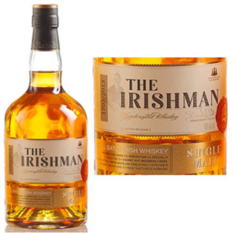 The Irishman Single Malt Irish Whiskey 750ml