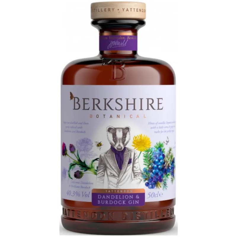 Berkshire Dandelion & Burdock Gin 500ml