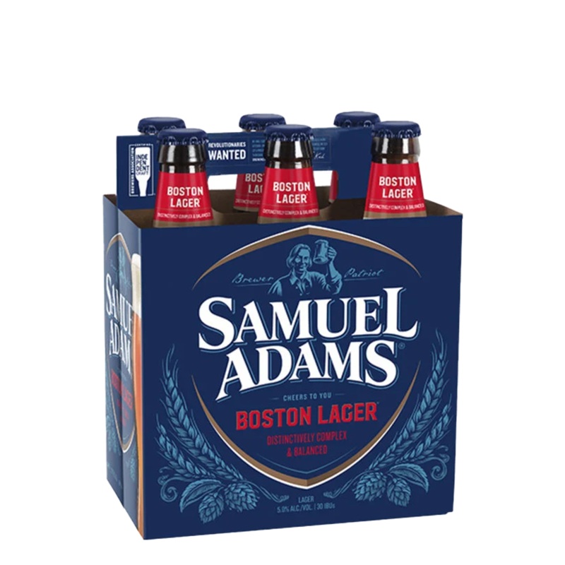 Sam Adams Boston Lager 6pk Bottle