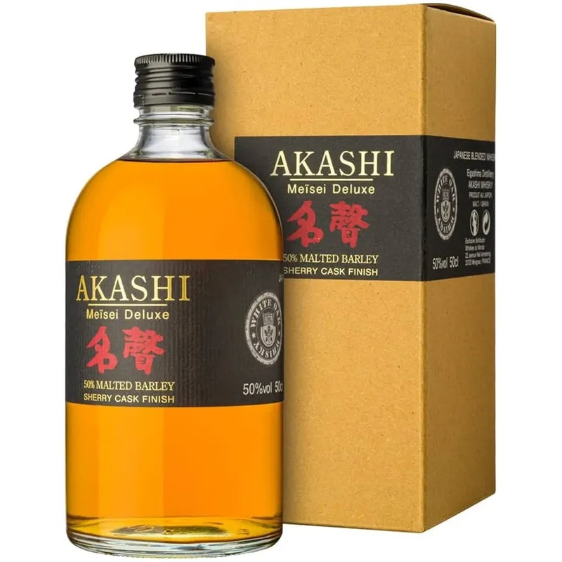 Akashi Meisi Deluxe Sherry Cask Finish Japanese Whisky 500ml