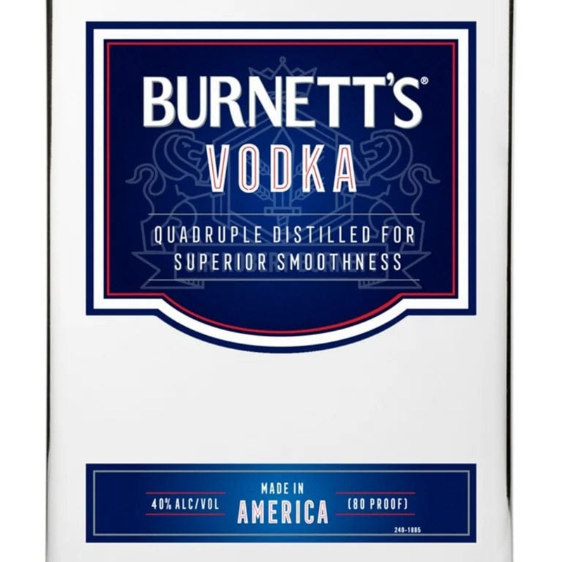 BURNETTS VODKA 750ML PET