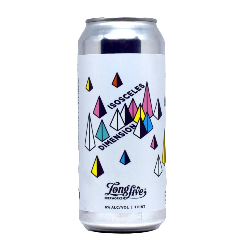 Long Live Isosceles Dimension 4pk Can