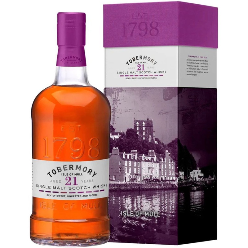 Tobermory 21 Year Old Single Malt Scotch Whisky