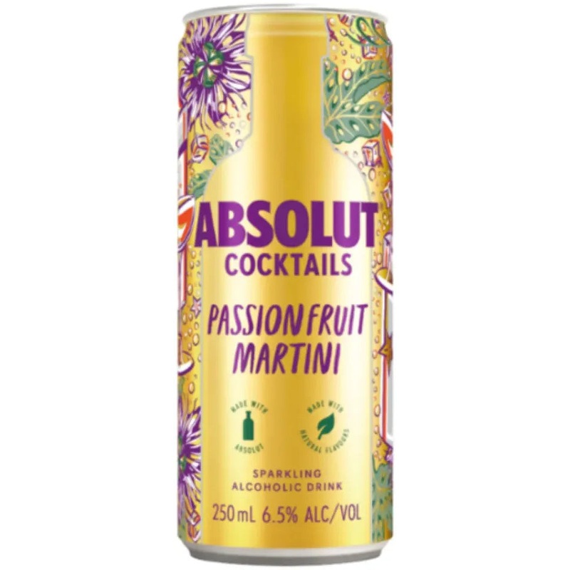 Absolut Passionfruit Martini 250ml