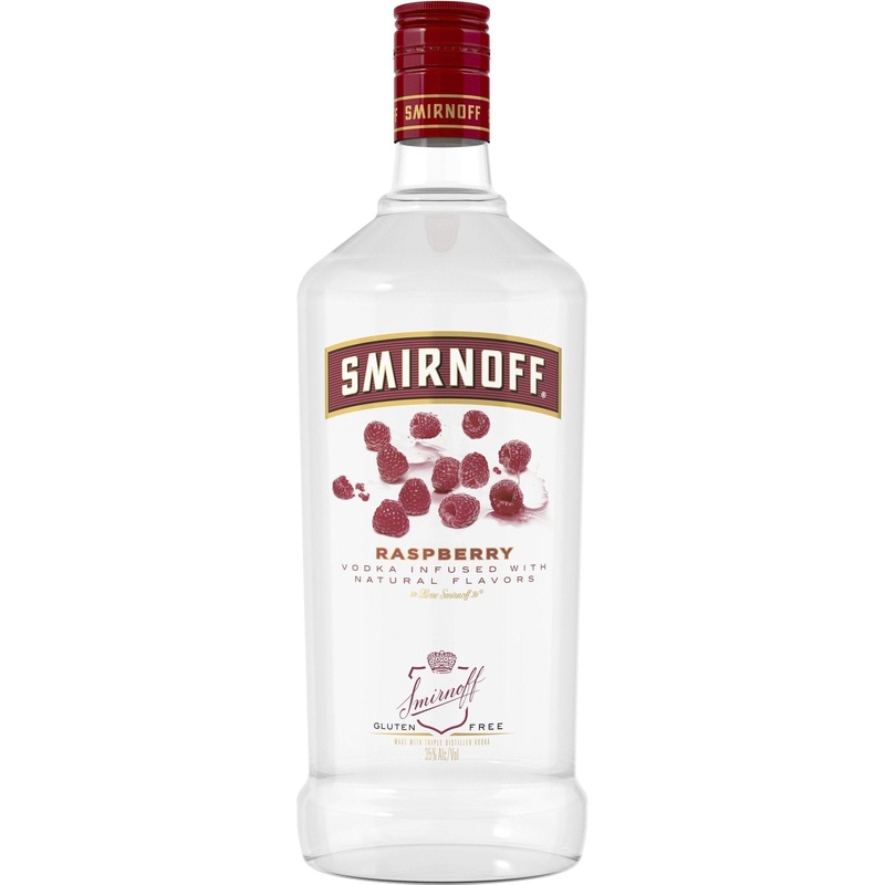 Smirnoff Raspberry Vodka|1.75L|1.0 L