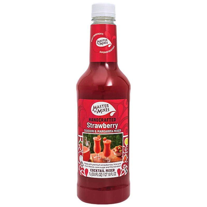 Master of Mixes Strawberry Margarita Mix 1L